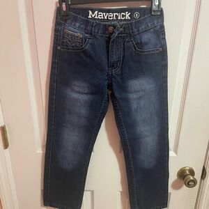 Kids Dark Blue Jeans